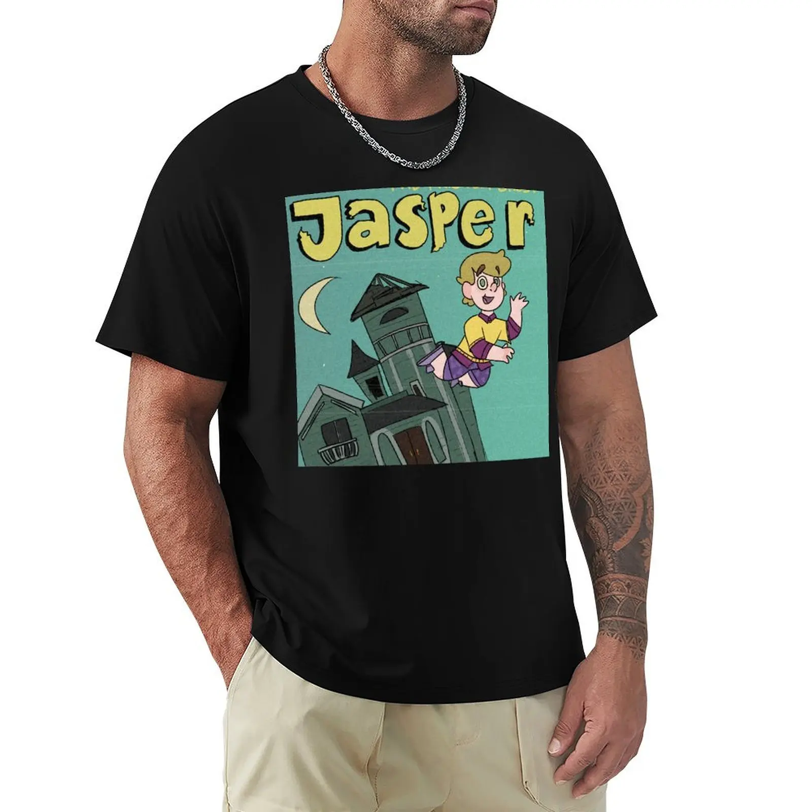 Jasper the freindly ghost Camp Camp T-Shirt Festival Short Sleeve T-Shirt