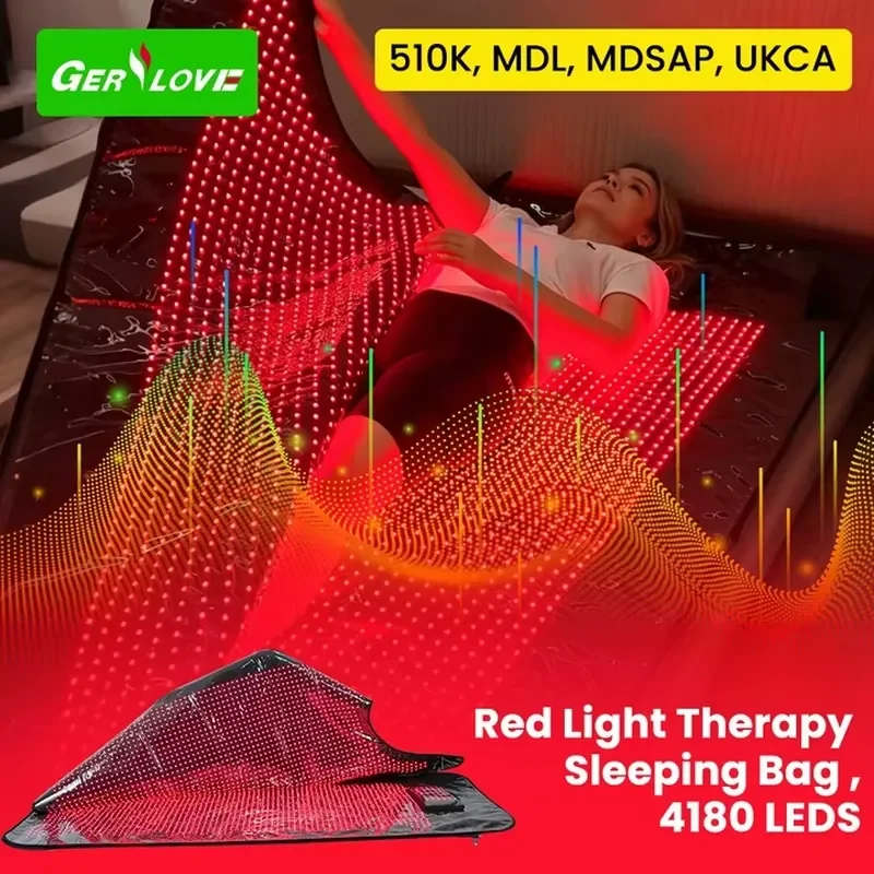 OEM ODM 660nm 850nm Wearable Flexible Foot Slipper Equipment Device Boots Pulse Red Light Therapy