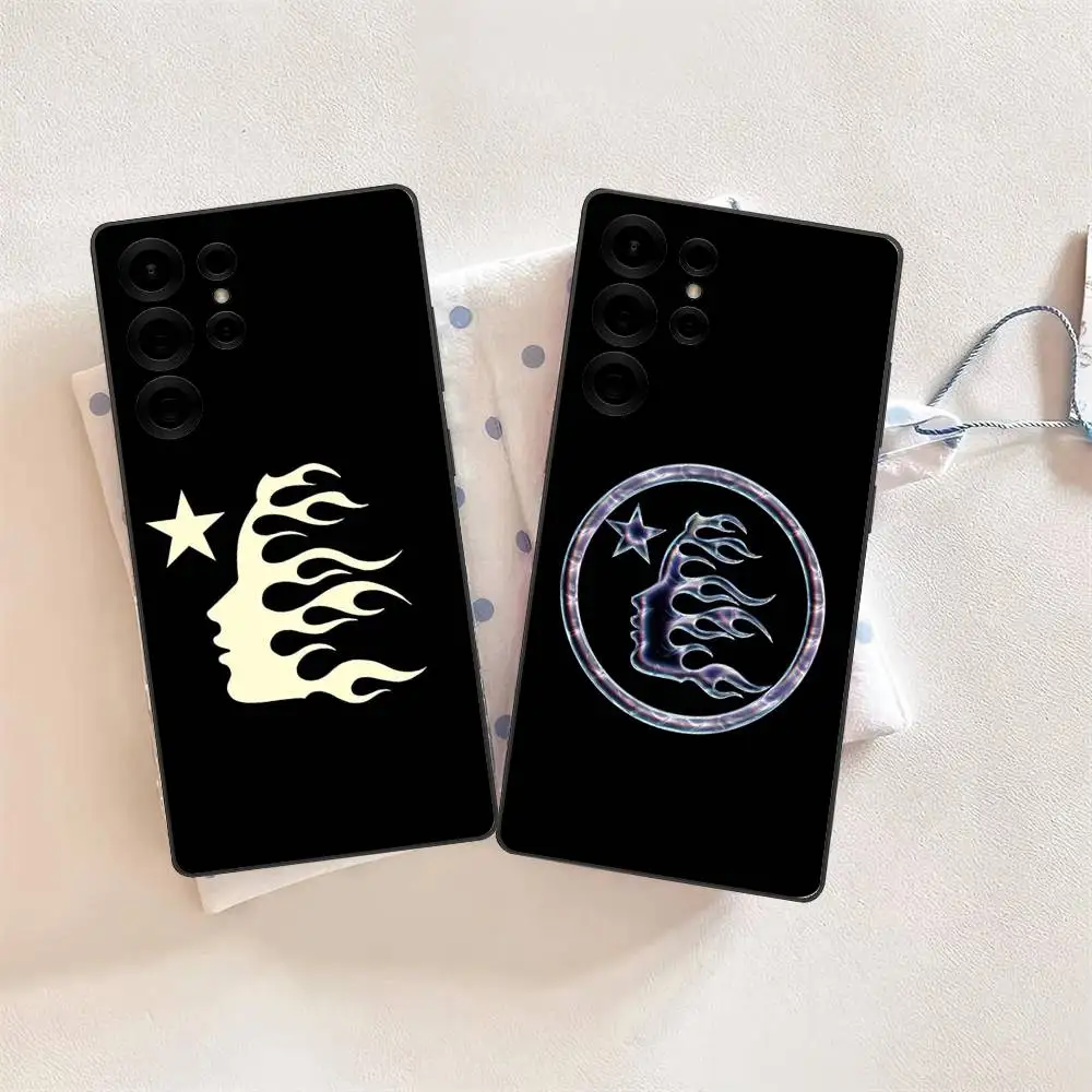 H-HellstarS Fashion Logo Phone Case For Samsung S 24 fe 25 Ultra plus 20 lite 21 30 22 23 24 22 Ultra 5G Fundas view 4