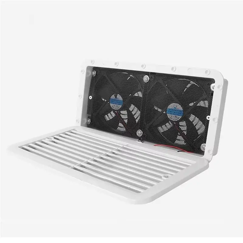M50K-12V Caravan Ventilation Fan Air Vent Ventilation Cooling Exhaust Fan Waterproof RV Side Air Fan RV Silent Ventilation,B