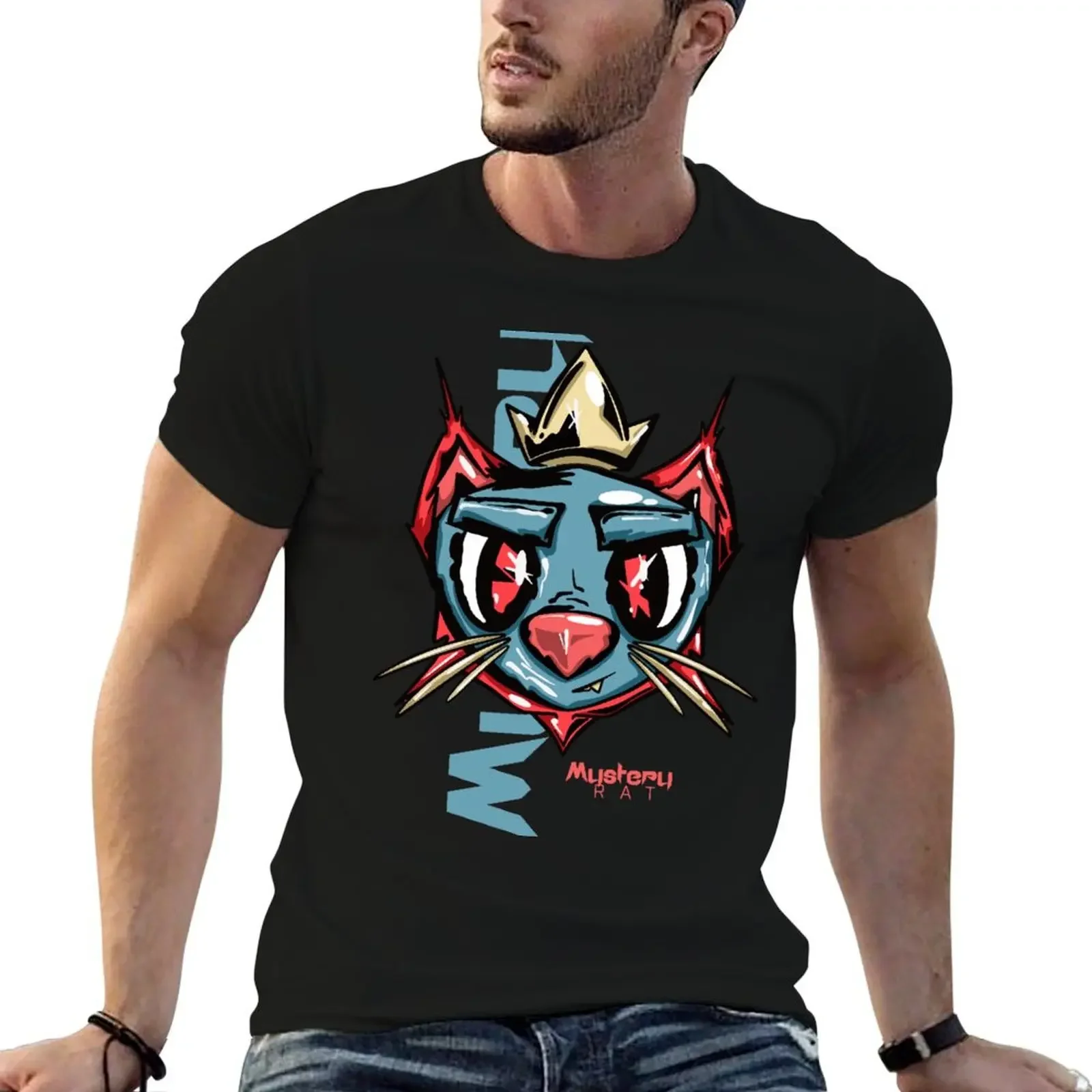 Mystery Rat T-Shirt kawaii clothes cute tops mens designer t shirt