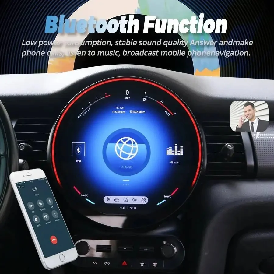 11.8 inch Support NBT EVO Android Multimedia Player 4G For BMW Mini Cooper F54 F55 F56 F60 2014-2024 Radio Carplay Stereo GPS