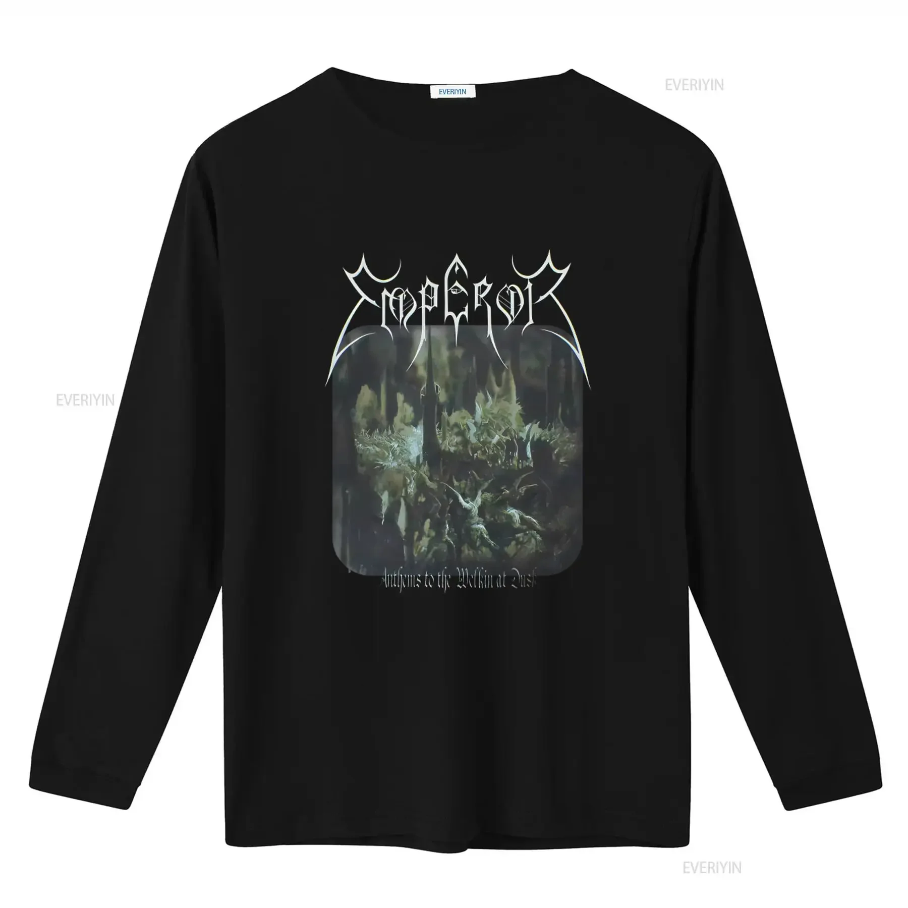 Emperor Anthems to the Welkin at Dusk 2017 Official T Shirt for Men vintage Washed streetwear Casual Unisex