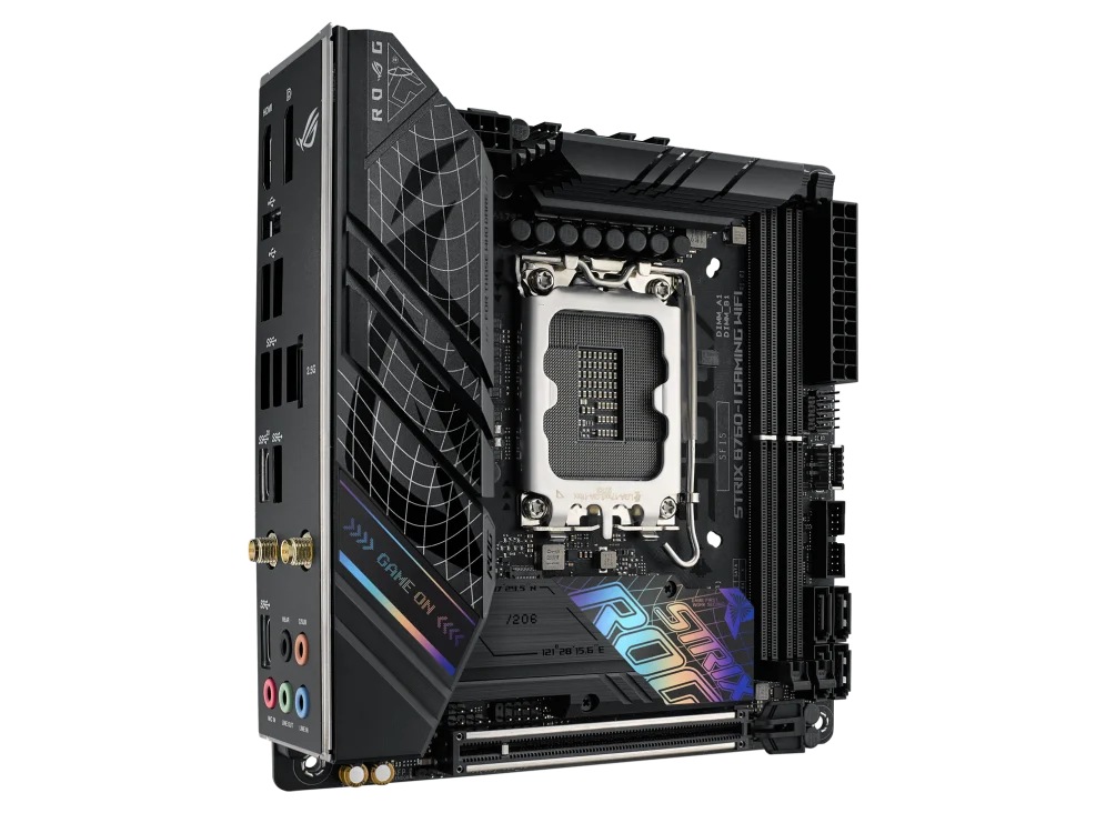 ROG STRIX B760-I GAMING WIFI Motherboard Small Blow Snow PCIE 5.0 DDR5 Wi-Fi 6E ATX 14th & 13th & 12th Gen Processors