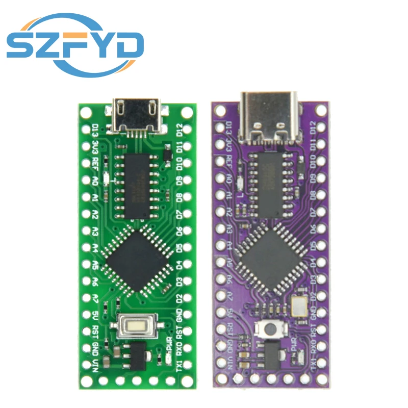 LGT8F328P-LQFP32 MiniEVB Tipo-C: placa compatible Arduino Nano V3.0