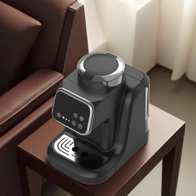 Portable Electric Turkish Coffee Maker Home Hotel Use Auto-Brewing with Anti-Overflow Feature Convenient Plastic Housing