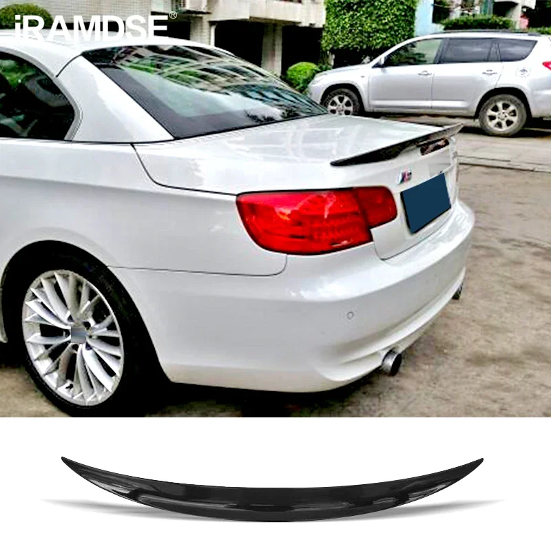 

New！ Spoiler for BMW E92 3 Series Black Coupe 2006-2013 Year Ducktail Rear Boot Ducktail Wing Decoration Accessories