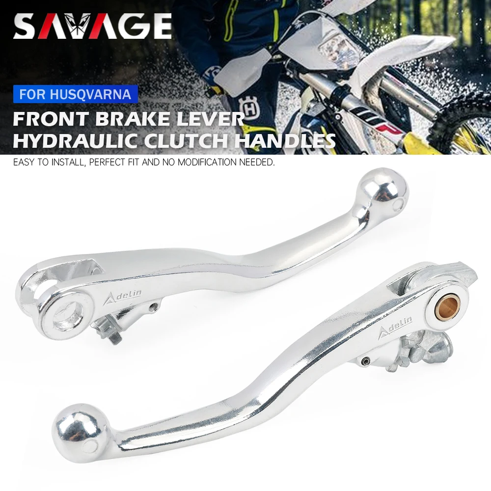 Dźwignia hamulca sprzęgła przedniego do HUSQVARNA FE FC 250 350 450 501 FX TE 150 250 300 300i 250i TX TC Motocyklowe uchwyty sterujące FE350