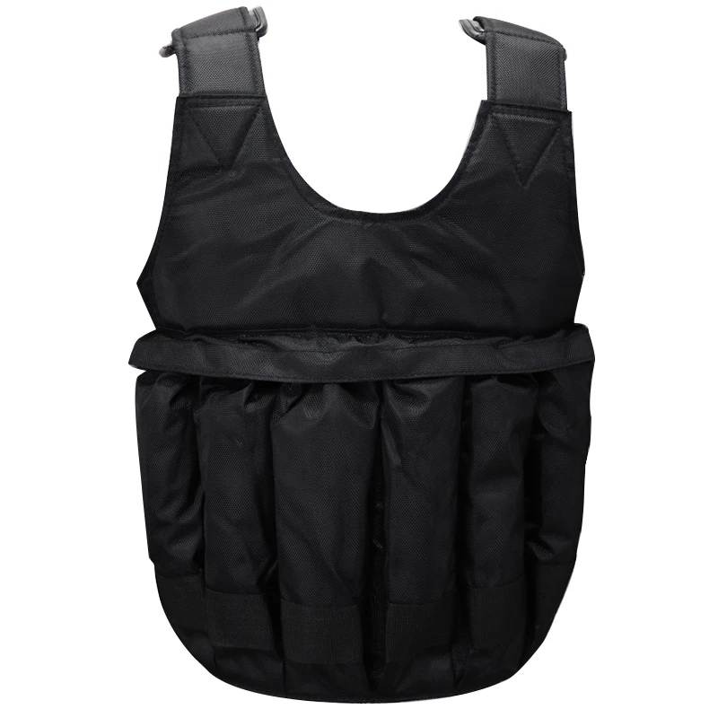 

Training vest 20kg/50kg boxing training weight-bearing exercise fitness equipment adjustable vest jacket sand clothing