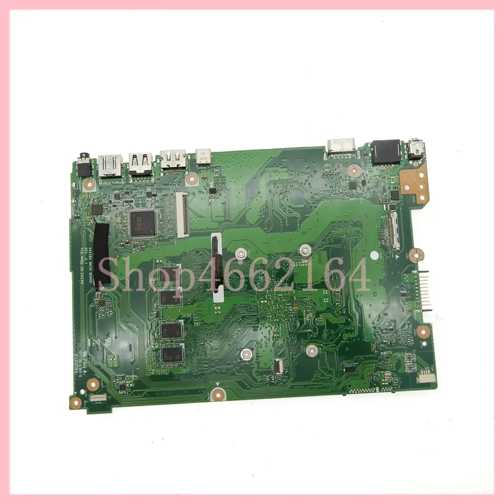 X441BA With A6-9220 CPU 4GB-RAM Laptop Motherboard For ASUS X441 X441B X441BA Notebook Mainboard 100% Tested OK