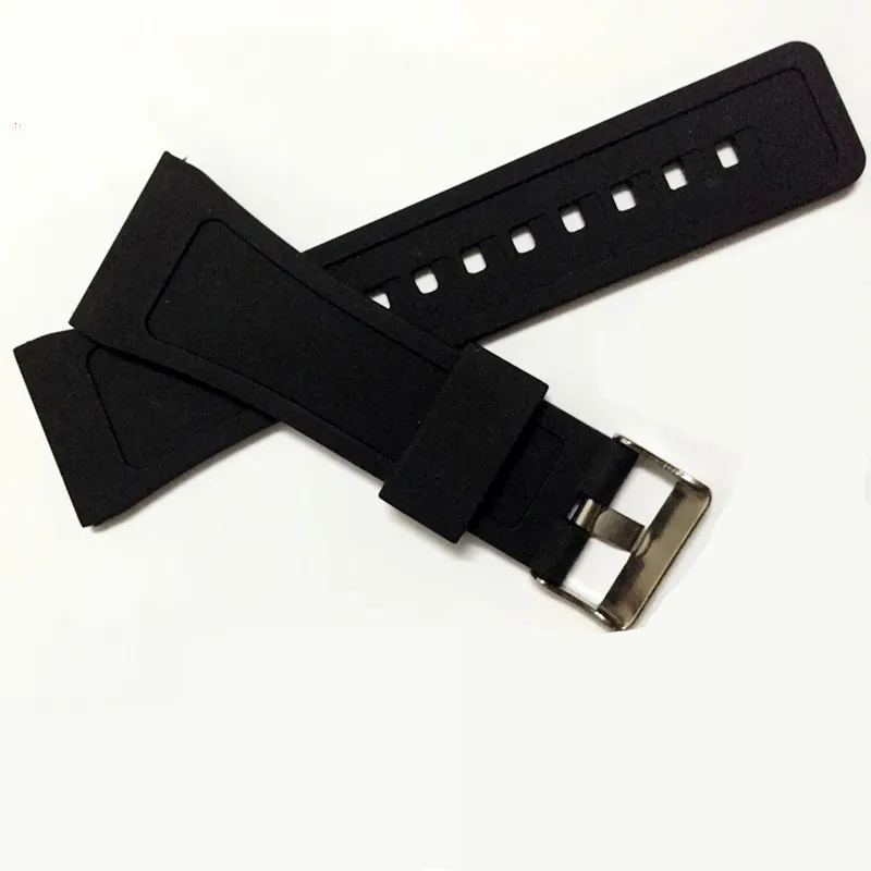 Watchband 30mm Silicone Rubber Watch Strap Bands Waterproof Watchband Belt Accessories + Tool