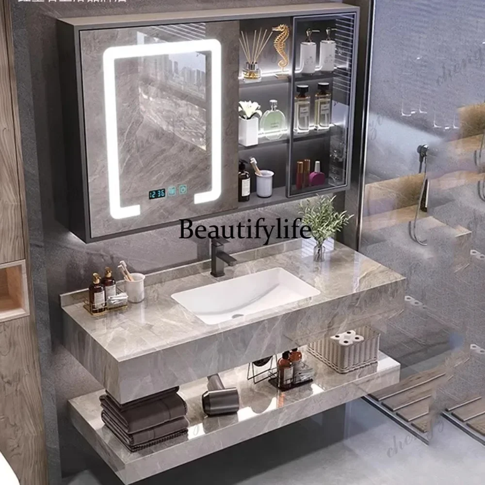 M178 Simple Washbasin Bathroom Vanities Vintage Toilet Partition Vanity Bathroom Vanities Light Storage Mobiletto Bagno Furnitur
