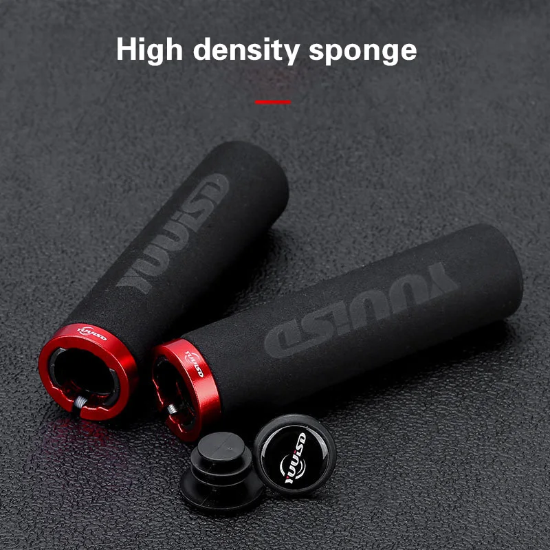 Bicycle Sponge Grips Handlebar Mountain Bike Grips Anti-Slip Sweat-absorbent Foam 22.2mm Universal