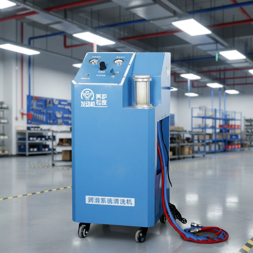 New Arrival Engine Lubricating System Cleaning Machine Oil Sludge Cleaner Engine Oil Flushing Machine for Car Maintenance