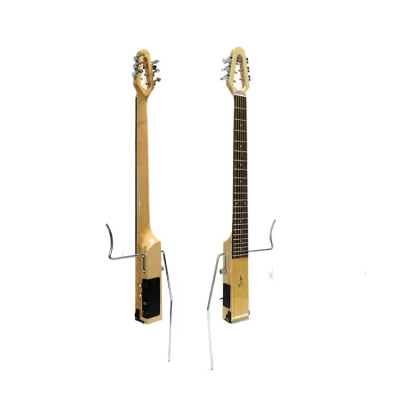 Wholesale Custom Brand 6 Strings Maple Wood Headless Travel Electric Guitar