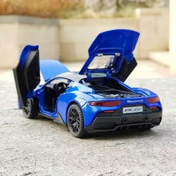 1:32 Scale MC20 Alloy Car Model W/ LED Lights & Sound Effects - Collectible Racing Toy for Kids & Adults, Perfect Gift for Car