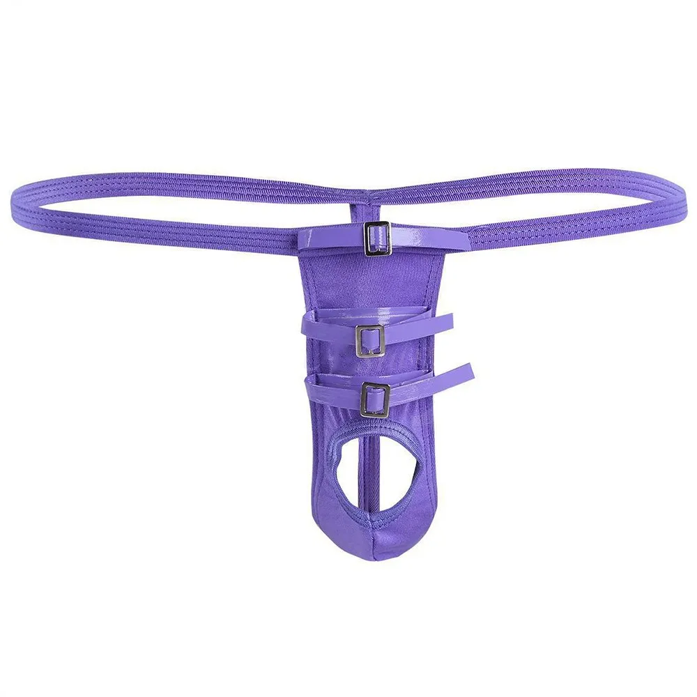 Culotte string pour hommes, lingerie masculine, t-back, string, caleçon, bikini, poudres bombées