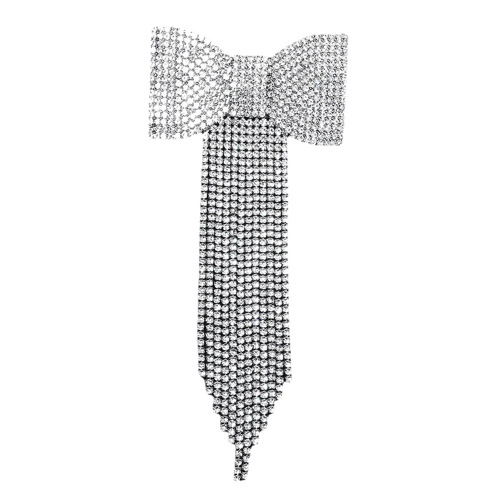 

1pc Full Hair Clip Rhinestone Decorated Accessories for Girls Women Wedding Party Banquet Photoshoot Props Cute Bows