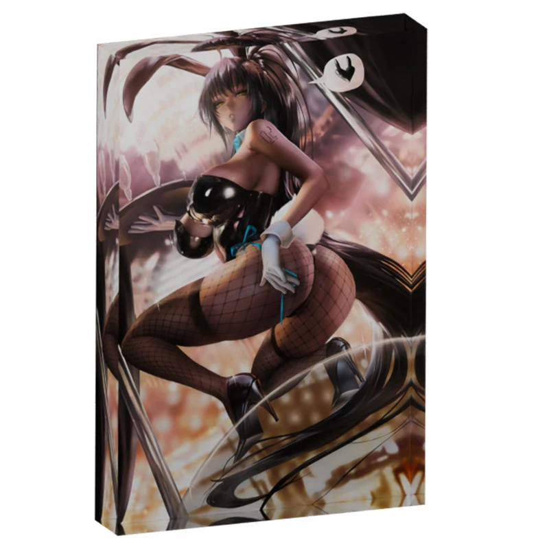 

Asuna Blue Archive Bunny Girl Waifu Acrylic Stand, Custom Clear Desk Sign Paperweight, Home Office Accessories, Collectible Gift