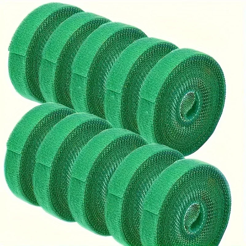 

Garden Plant Ties Set 3/5/10 Pack, 39.4 Self-Adhesive Reusable, Adjustable Plant Support with Cable Ties for Secure Growth Moss