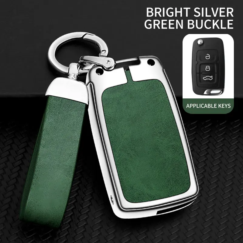 para Geely Emgrand EU 7 EC7 EC715 EC718 EC7-RV EC715 EC718-RV GC5 GC6 EC8 SL,Metal Car Key Protective Case llavero funda llave view 6