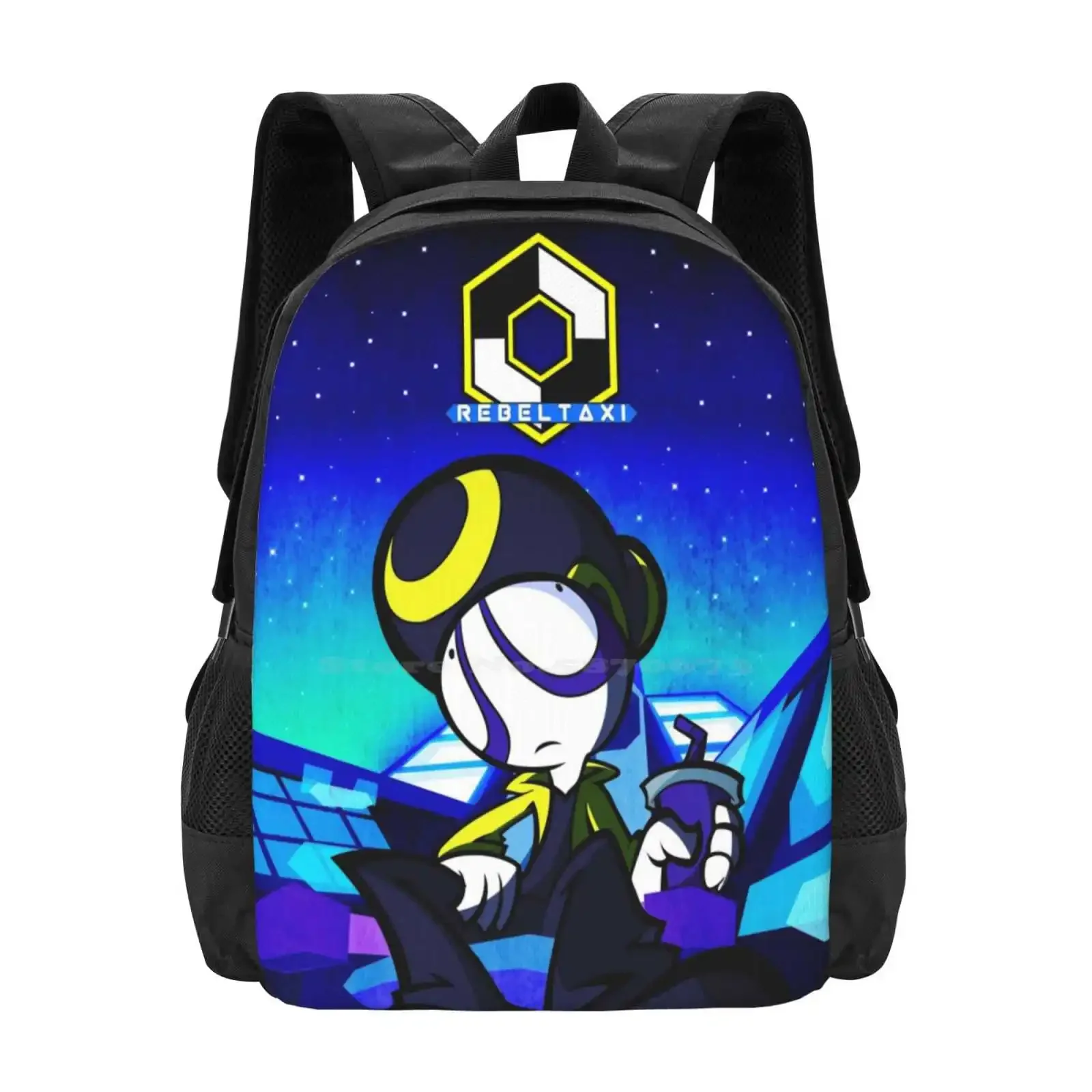 

Rebeltaxi Pan Pizza Hot Sale Schoolbag Backpack Fashion Bags Pan Pizza Rebeltaxi Neon Dark Stars Blue Sky Tron Youtube