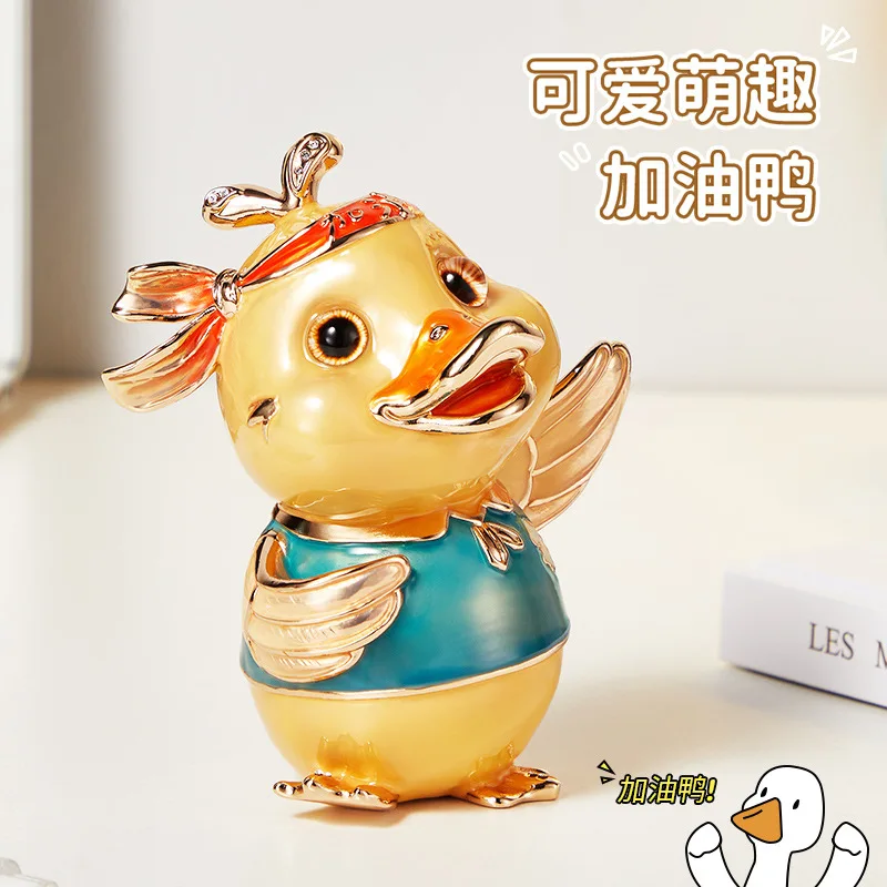 الإبداعية للتزود بالوقود بطة مكتب سطح المكتب الديكور زخرفة صغيرة ملهمة شفاء لطيف #5