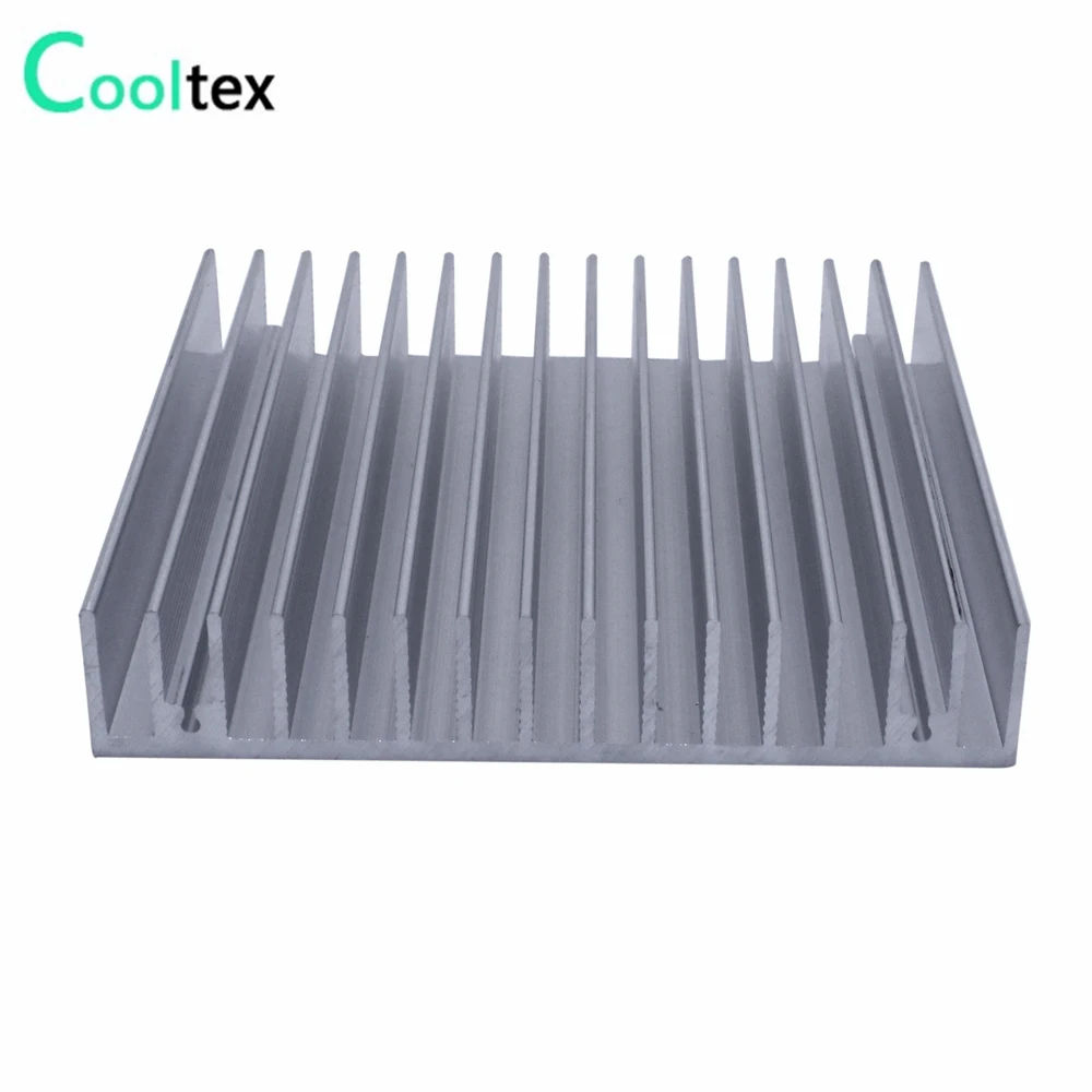 100% new 100x100x18mm radiator Aluminum heatsink Extruded  heat sink for 20-50W LED, Electronic heat dissipation cooler cooling