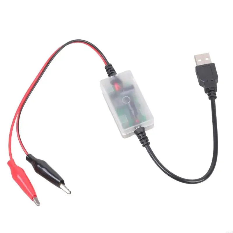 Automotive Battery Charging Cord 43cm Length for Car Motorcycle Emergency Use