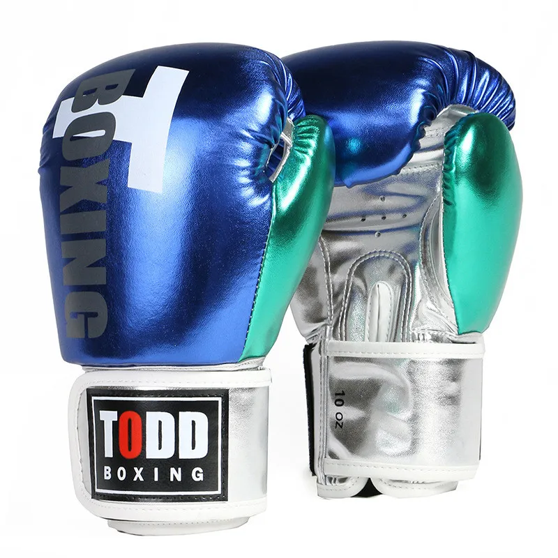 8/10/12/14oz Professional Boxing Gloves High Quality PU Fitness Sanda Fighting Training Glove Adult Boxing Training Accessories
