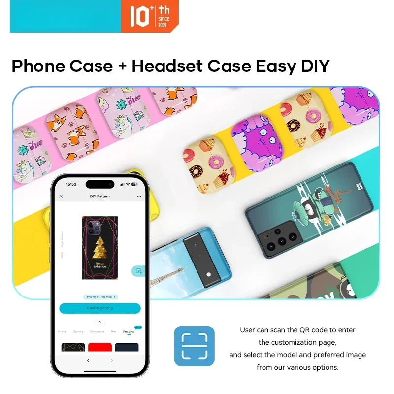 RME-1003（220V）/RME-1004（110V Desktop 3D Sublimation Machine Mini Hot Press Machine Color DIY Phone Case