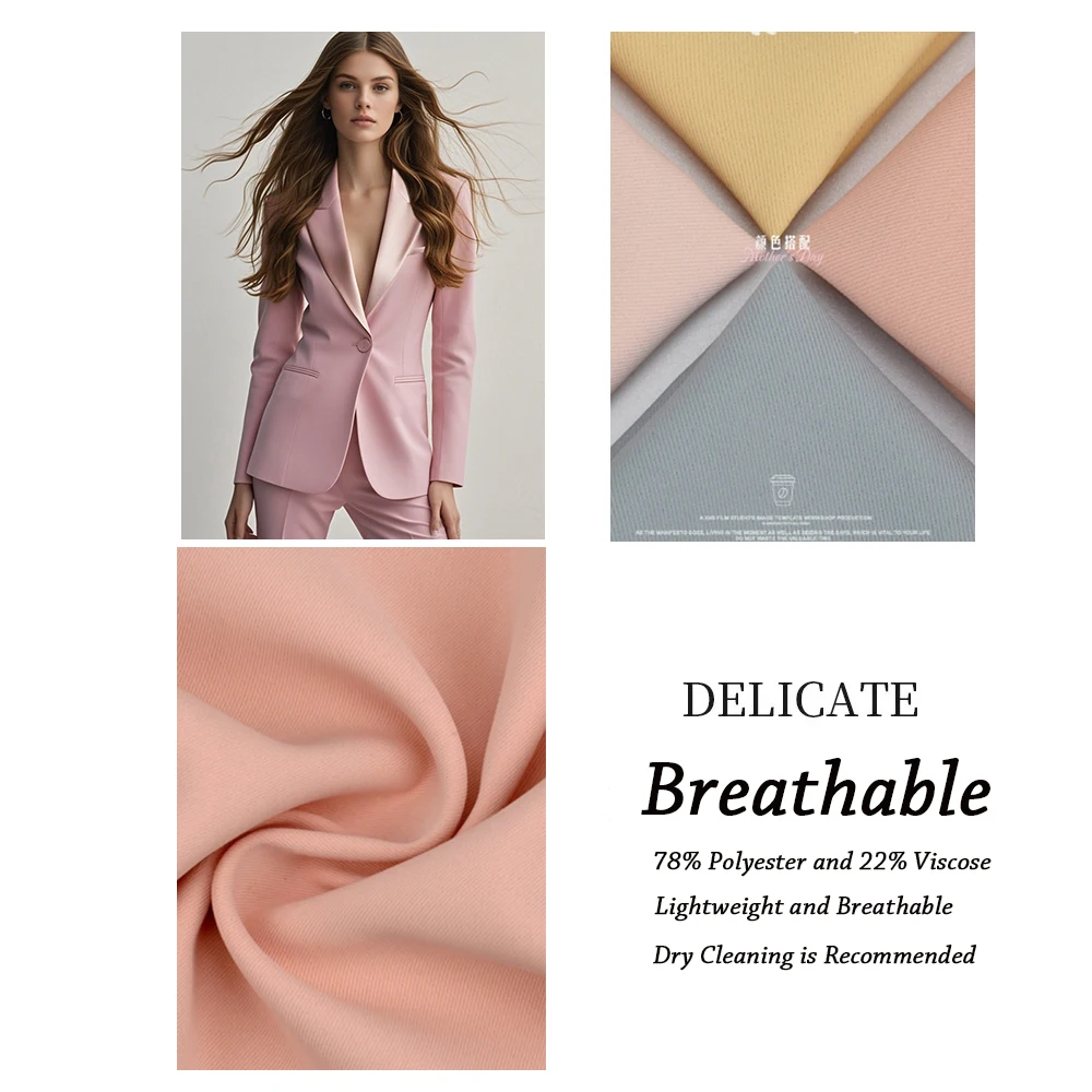 بدلة نسائية مكونة من قطعتين بدلة نسائية أنيقة بأكمام طويلة للعمل #6