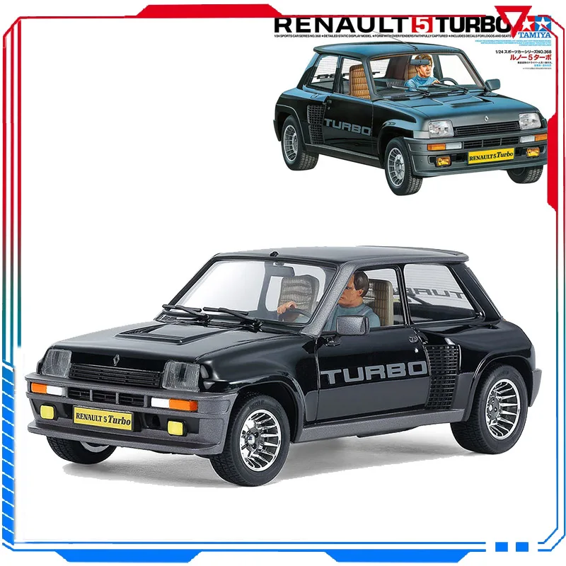 

Подлинная оригинальная модель спортивного автомобиля в масштабе 1/24, комплект RENAULT 5 TURBO, аниме, экшн-фигурка, игрушки в сборе, подарок, коллекционный режимL