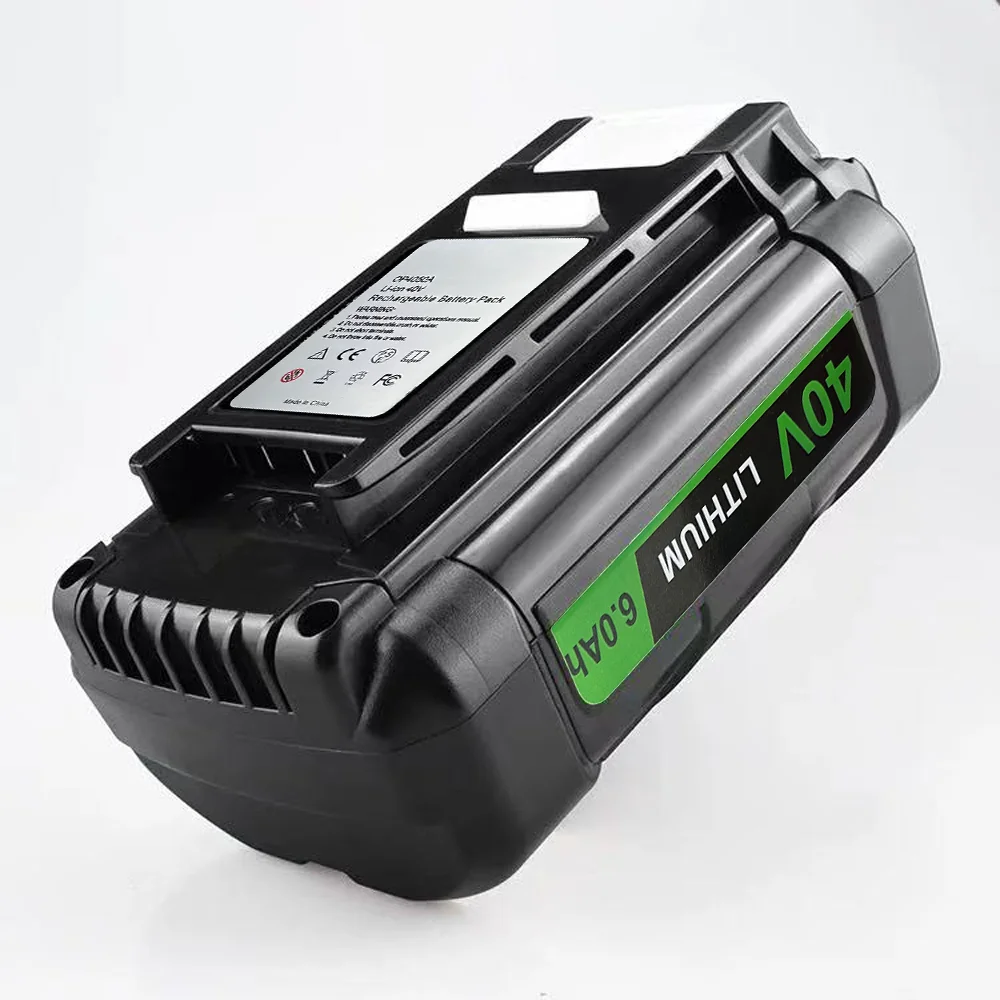 بطارية ليثيوم عالية الطاقة 40 فولت 6AH، لبطارية أداة Ryobi RY40200 OP4050 OP4026، RY40430، جزازة العشب Ryobi #5