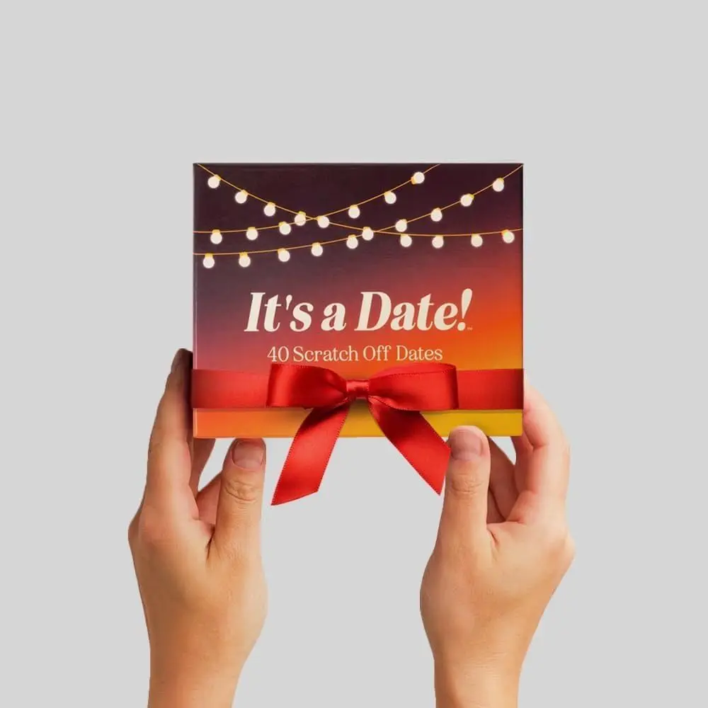 New 5.3inch It's a Date Interactive Toys Entertainment Game Cards Scratch Card Table Games Date Night