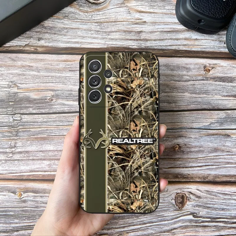 Realtree Real Tree Camo Phone Case For Samsung A14 A73 A53 A52 A32 A54 A33 A13 A21 A34 A71 A31 A22 A50 A20 A40 A23