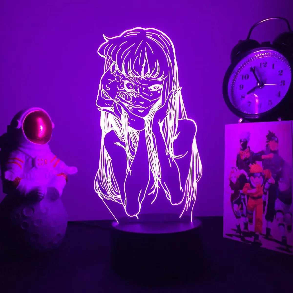 16 Colors Anime 3d Lamp Junji Ito Collection Tomie for Bedroom Decor Junji Ito Birthday Gift Christmas Party Decoration Lamp