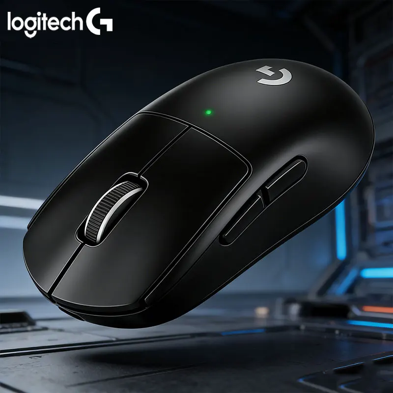 

Logitech PRO X SUPERLIGHT 2SE/M750 Wireless mouse, glowing light effect, gaming atmosphere, dual-purpose for office and gaming