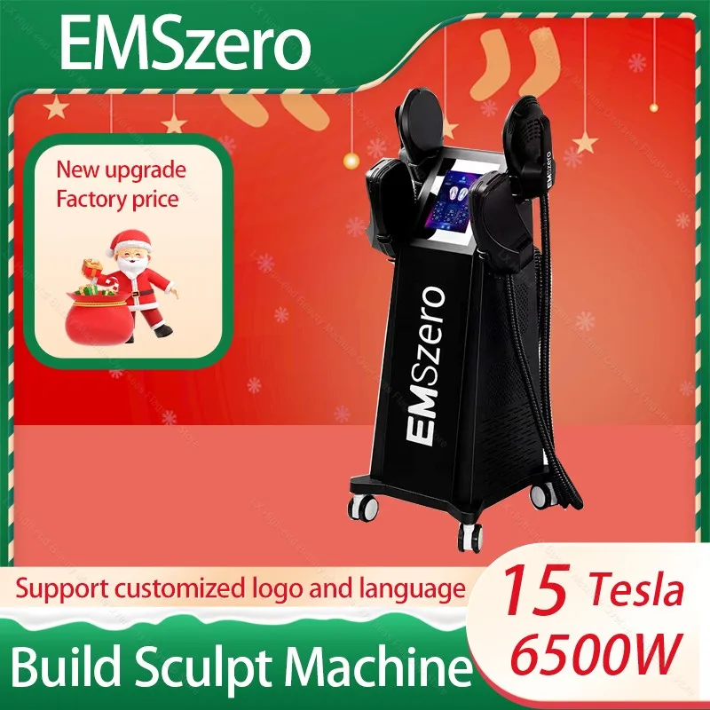 2025 mais novo 15 tesla ems máquina 6500w hi-emt estimulador muscular corpo emagrecimento emszero rf nova abdomentecnologia escultura salão de beleza