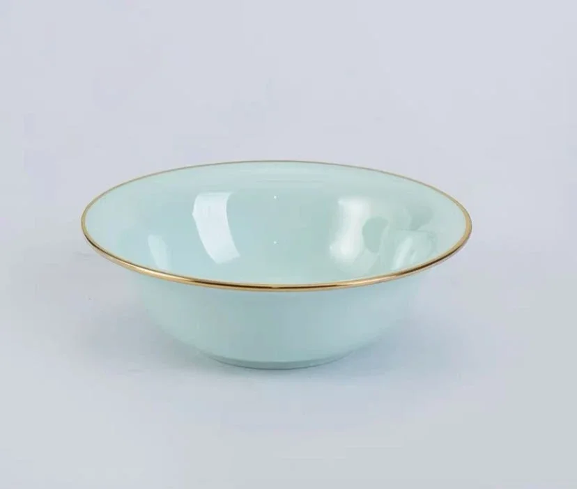 Hotel tableware, Phnom Penh, European style, high-end club restaurant Jingdezhen ceramic plates, celadon dishes