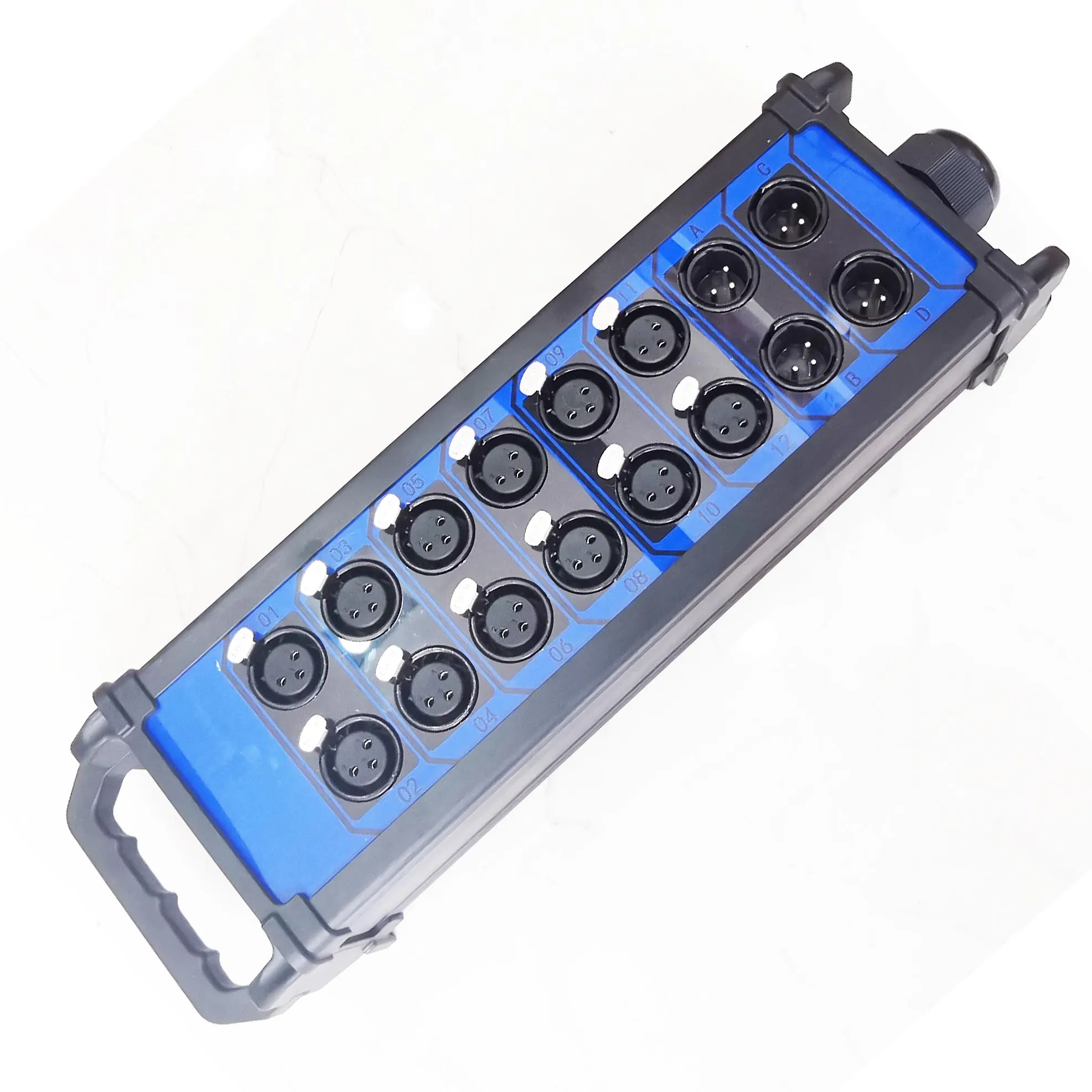 NMBJCKO Stage cable 16/4 10M Tour Grade XLR Multicore Snake Stage Box 16 Send 4 Return