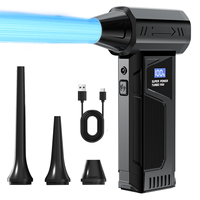 【2025 New】Wireless Jet Fan Brushless Motor Turbo Air Blower For Car Cleaning With LED Light Digital Display Portable Outdoor Use