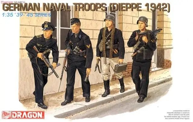 DRAGÃO-Tropas navais alemãs, 1/35, Diection, 1941