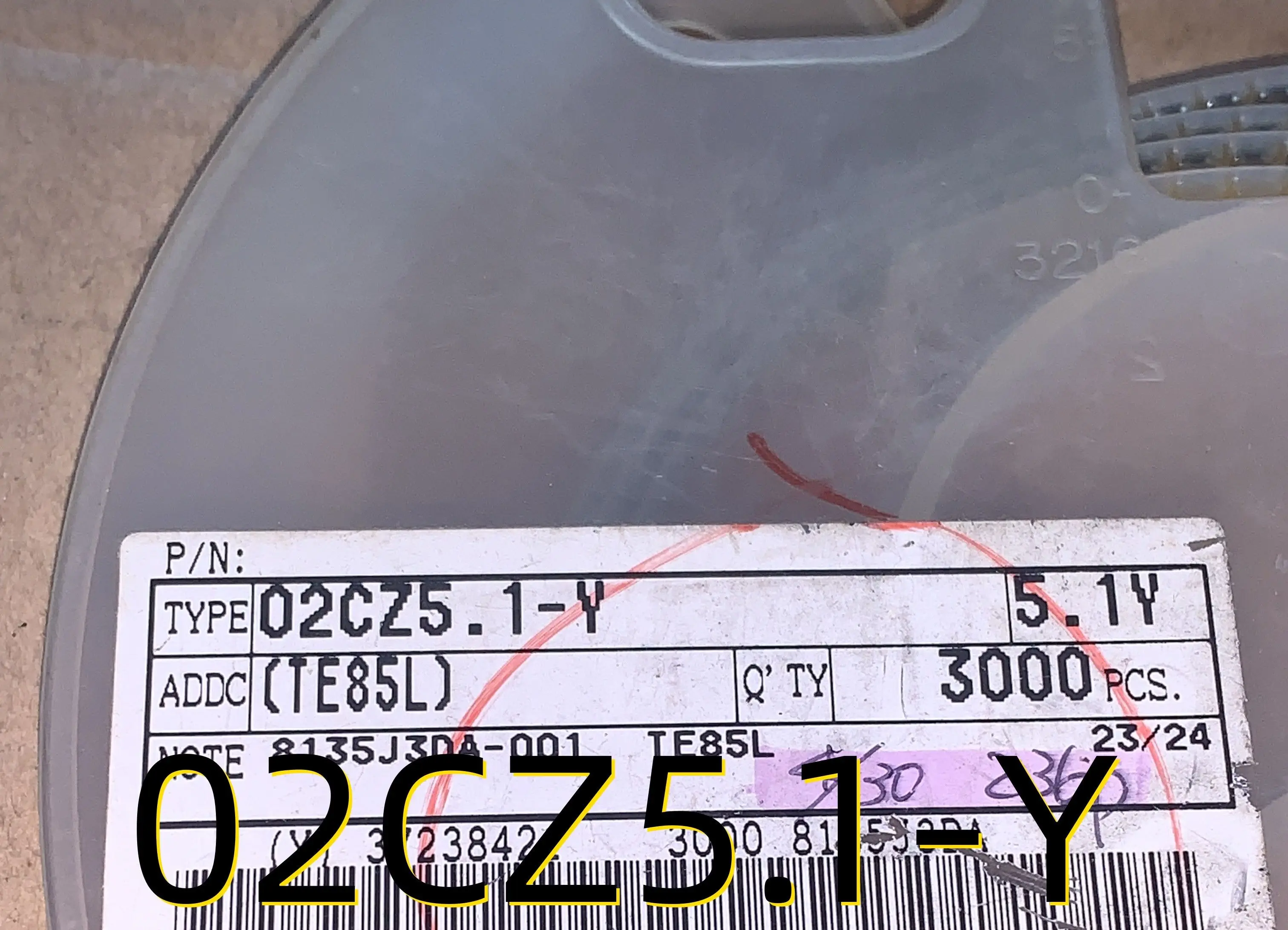 10 piezas, 02CZ5.1-Y