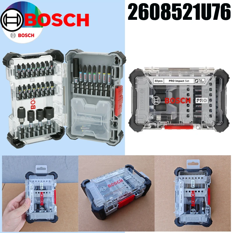 bosch-set-di-33-punte-a-impatto-pro-2608521u76-pick-click-con-custodia-resistente-kit-di-punte-per-cacciavite-e-chiavi-a-bussola-per-avvitatore-a-impatto