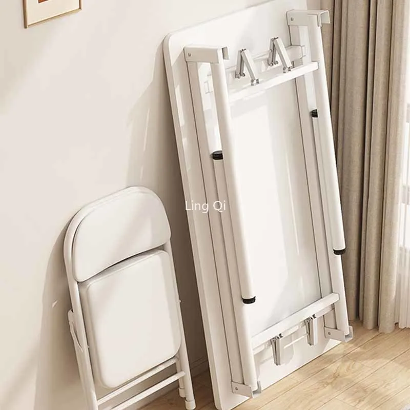 Портативные небольшие ножки для обеденного стола, металлические складные столы для кемпинга, гостиной, журнального столика, библиотеки, мебель для дома