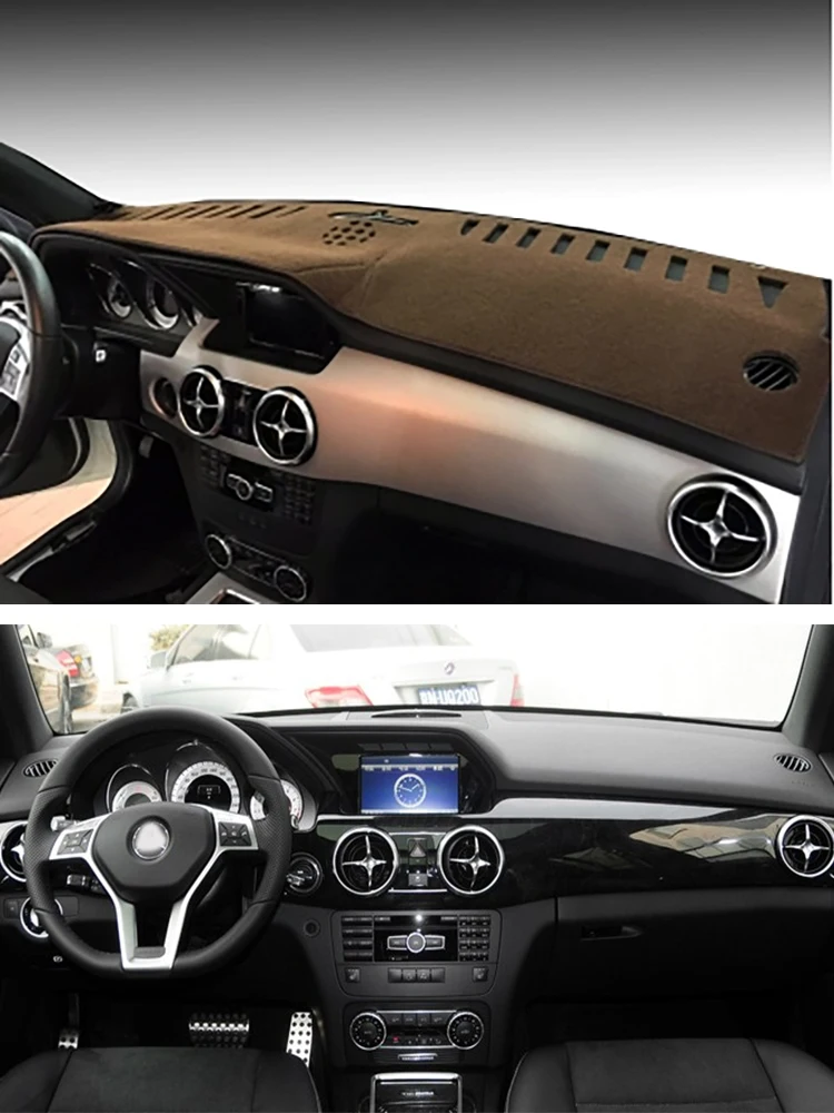 For Benz GLS GLE C292 W166 W167 GLK X204 57S 62S W240 400 350 Dashmat Dashboard Cover Instrument Panel Sunscreen Pad Ornaments