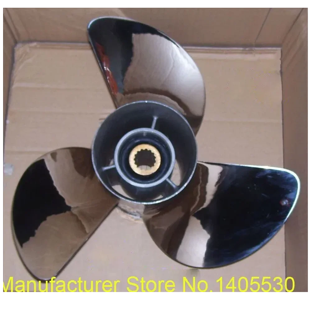 High quality  Propeller for  Suzuki 4 stroke 115-140HP outboard Motor 19 inch stainless steel 13*19-K