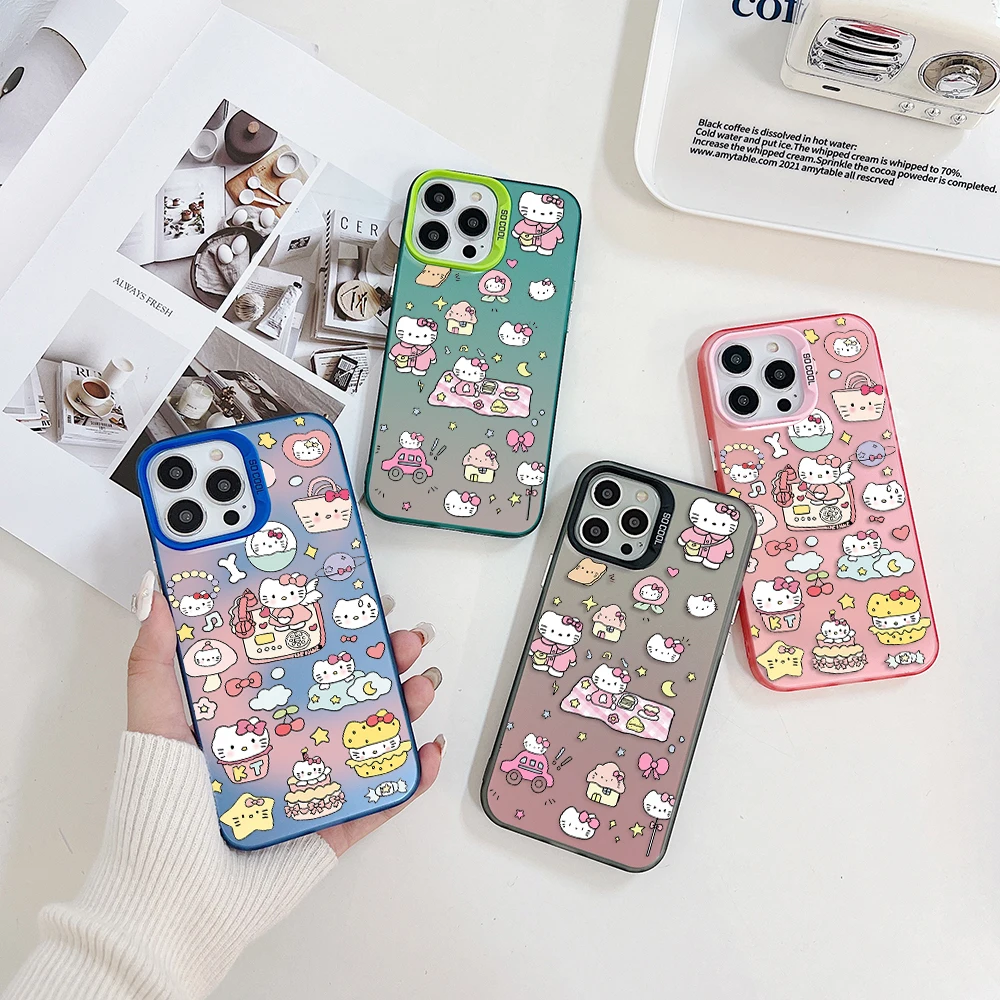 

Hello Kittys Phone Case for Samsung Galaxy S24 S23 S22 S21 S20 Note20 Ultra Plus FE J7 Prime M31 M30S M23 5G Hard PC Cover