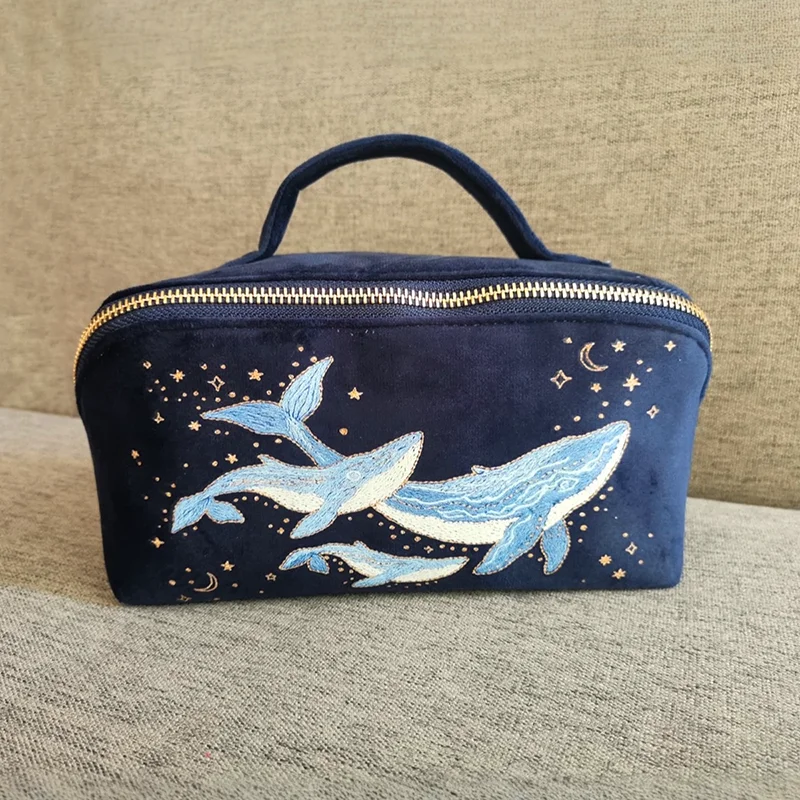 خمر أنماط الحيوان لطيف حقيبة ماكياج حقيبة يد حقيبة أدوات الزينة عطلة هدية مستحضرات التجميل السفر حقيبة أدوات الزينة